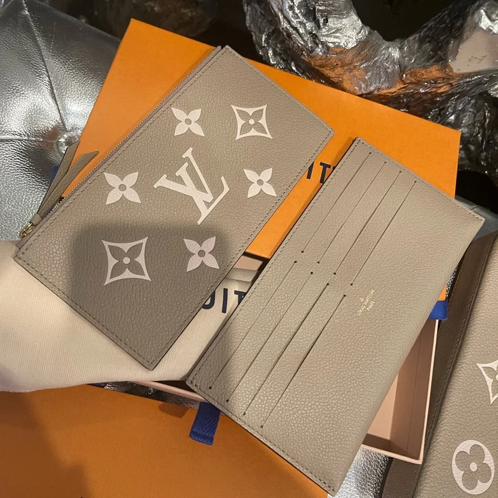 Louis Vuitton Taupe Bicolor Felicie - Picture 2 of 13